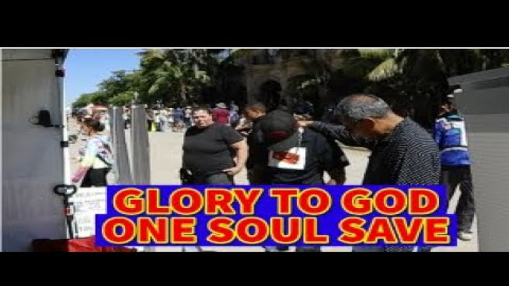 GLORY TO GOD ONE SOUL SAVED! / BALBOA PARK /خدا کی شان میں ایک جان بچ گئی